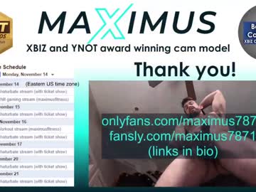 cam man porn maximus_787 image #3113724