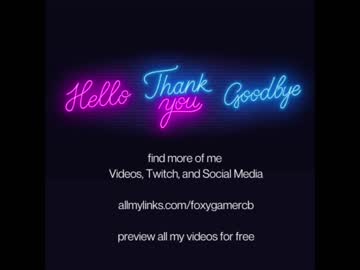 cam girl porn foxy_gamer image #1881301
